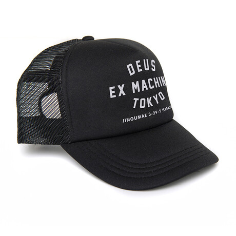 Tokyo Address Trucker // Black