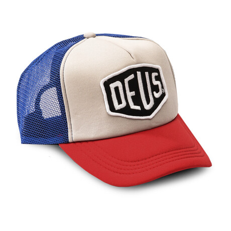 Baylands Trucker // Blue + Red