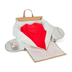 Curve-Wheeled Carry On + Garment Bag // Sand