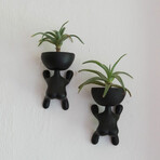 Roger Wall Set // Black // Set Of 2