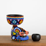 Robert Zen // Limited Edition // Huichol Art // Blue