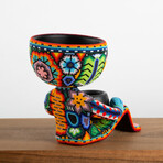 Robert Mool // Limited Edition // Huichol Art // Orange