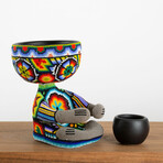 Robert Zen // Limited Edition // Huichol Art // Multicolor