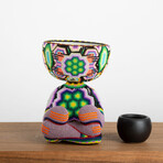 Robert Zen Jr // Limited Edition // Huichol Art // Purple