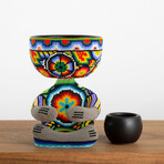 Robert Zen // Limited Edition // Huichol Art // Multicolor