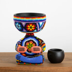 Robert Zen // Limited Edition // Huichol Art // Blue