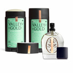 Valley of Gold Combo Pack // Set of 2 Deodorant + 1 Eau de Cologne