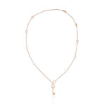 Salavetti 18K Rose Gold Diamond Necklace // 27" // Pre-Owned