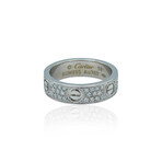 Cartier // 18K White Gold Diamond Love Ring // Ring Size: 8.75 // Pre-Owned
