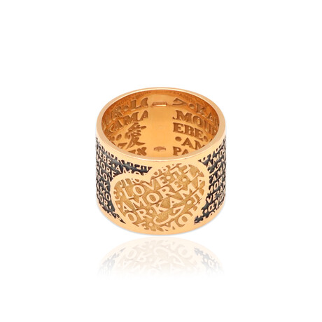 Pasquale Bruni 18K Rose + Burnished Gold Ring // Ring Size: 7.25 // Pre-Owned