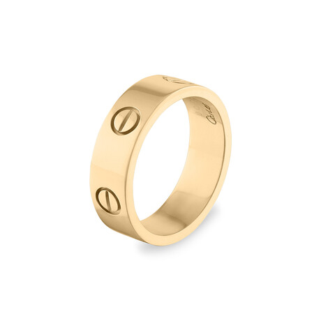 Cartier 18K Yellow Gold Love Ring // Ring Size: 7.50 // Pre-Owned