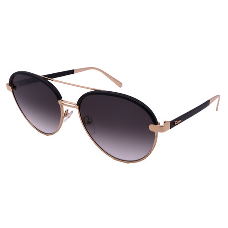 Men's SF229SL-786 Round Sunglasses // Rose Gold + Black