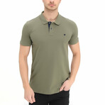 Jackson Short Sleeve Polo // Olive (XL)