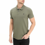 Jackson Short Sleeve Polo // Olive (XL)