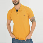 Milo Short Sleeve Polo // Mustard (XL)