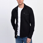 Max Long Sleeve Button-Up // Black (XL)