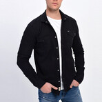 Max Long Sleeve Button-Up // Black (XL)