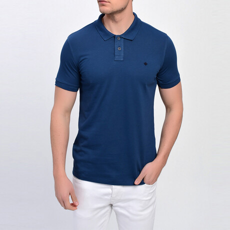 Titus Short Sleeve Polo // Marine (S)