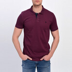 Polo T-Shirt // Damson (L)