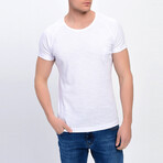 Crewneck T-Shirt // White (L)