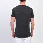 Thiago Short Sleeve T-Shirt // Anthracite (L)