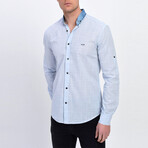 Philip Long Sleeve Button-Up // Ice Blue (XS)