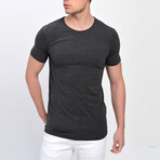 Thiago Short Sleeve T-Shirt // Anthracite (L)