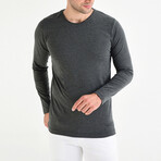 Callan Long Sleeve T-Shirt // Anthracite (S)