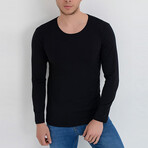 Tyler Long Sleeve T-Shirt // Black (S)