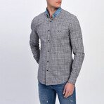 Ryan Long Sleeve Button-Up // Gray (XS)