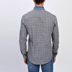 Ryan Long Sleeve Button-Up // Gray (XS)