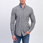 Ryan Long Sleeve Button-Up // Gray (XS)