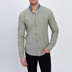 Austin Long Sleeve Button-Up // Light Olive (XS)