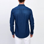 Myles Long Sleeve Button-Up // Denim (S)