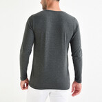 Callan Long Sleeve T-Shirt // Anthracite (S)