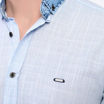 Philip Long Sleeve Button-Up // Ice Blue (XS)
