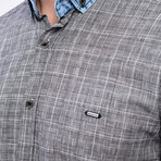 Ryan Long Sleeve Button-Up // Gray (XS)