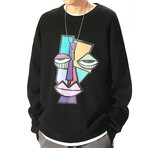 Igor Graphic Crewneck Sweater // Black (XS)
