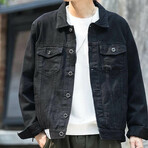 Vanko Trucker Jacket // Black (XS)