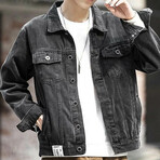 Vanko Trucker Jacket // Light Gray (XS)