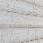 White Pearl Wood Wall Planks (6 Planks // 10 sq. feet area)