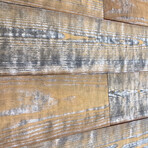 Gray Camo Wood Wall Planks (6 Planks // 10 sq. feet area)