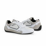 Asher Men's Sneakers // White + Gray (Euro: 37)
