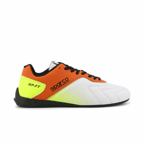 Nolan Men's Sneakers // White + Orange + Yellow (Euro: 42)