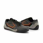 Myles Men's Sneakers // Gray + Orange + Black (Euro: 37)