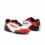 Riley Unisex Sneakers // Red + White + Black (Euro: 39)
