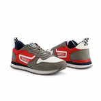 Eden Unisex Sneakers // Red + Gray + White (Euro: 40)
