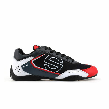 Aiden Men's Sneakers // Black + White + Red (Euro: 44)