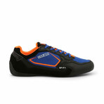 Jake Men's Sneakers // Black + Blue + Orange (Euro: 37)