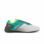 Carter Men's Sneakers // White + Teal + Gray (Euro: 37)